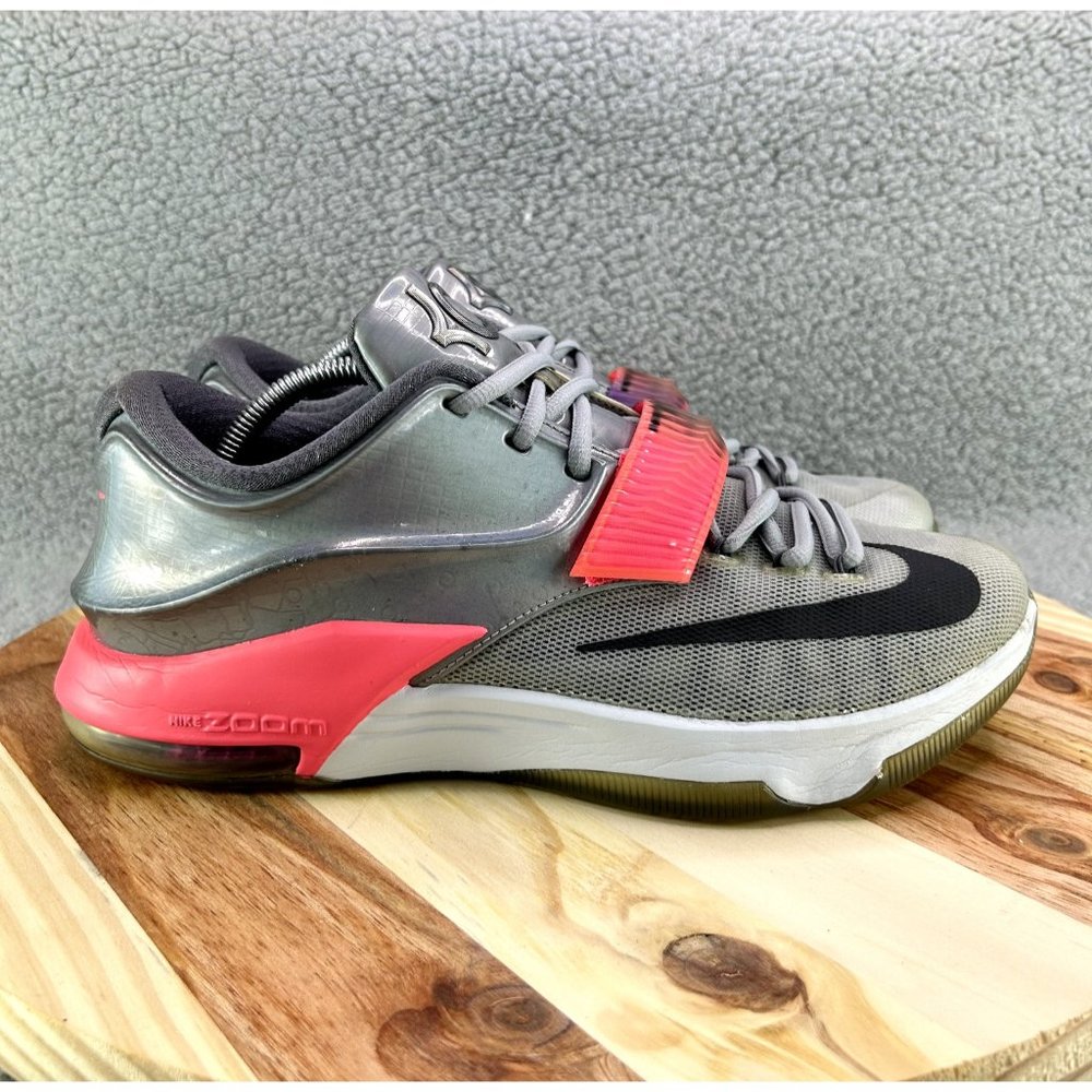Men's Nike KD 7 VII All Star Game Pure Platinum Kevin Durant Sneaker Shoes Sz 10